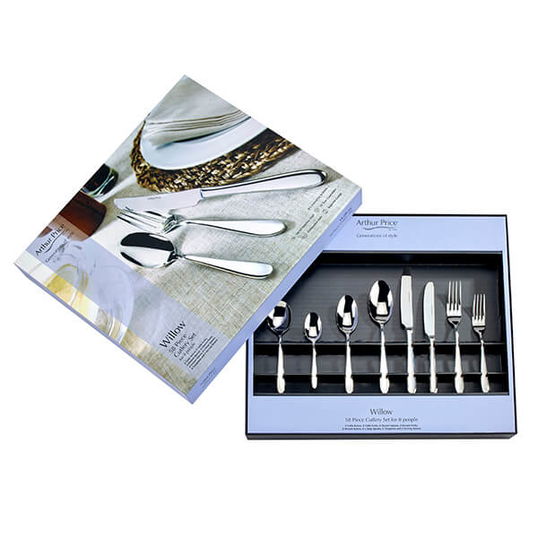 Arthur Price Willow 58 Piece Cutlery Box Set