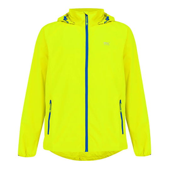 Mac in a Sac Origin 2 Unisex Packable Waterproof Jacket Neon Yellow