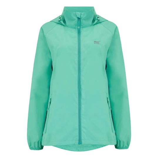Mac in a Sac Origin 2 Unisex Packable Waterproof Jacket Tiffany Green