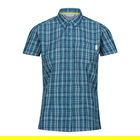Regatta Mindano VIII Short Sleeve Shirt Moroccan Blue Check