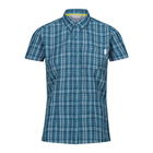 Regatta Mindano VIII Short Sleeve Shirt Moroccan Blue Check