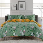 Deyongs Bird Garden Superking Duvet Set Sage and Gold