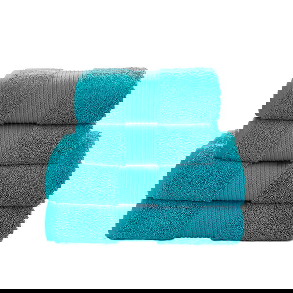 Deyongs 1846 Bliss Pima Bath Sheet Teal