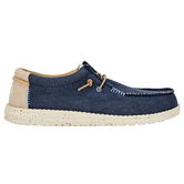 HeyDude Shoes Wally Coastline Jute Navy