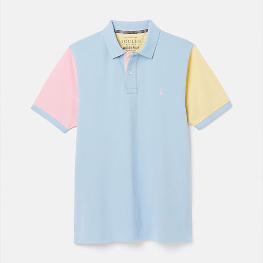 Joules Mens Colour Block Woody Polo Shirt