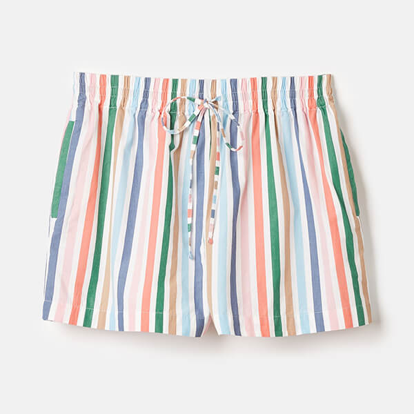 Joules Multi Stripe Cynthia Shorts