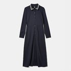 Joules Navy Pia Long Dress
