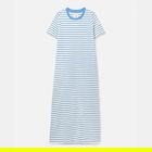 Joules Blue Stripe Cleo Short Sleeve Dress