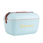 Polarbox Classic Sky Blue-Yellow 20L Cool Box