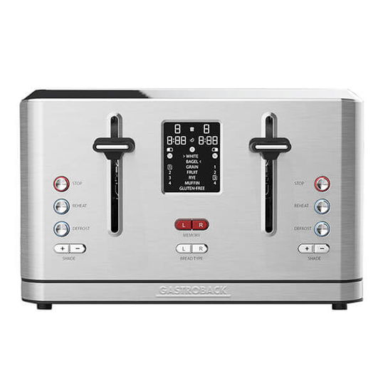 Gastroback Design Toaster Digital 4 Slice