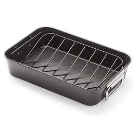 Stellar Eclipse 40x28x8cm Roasting Pan with Rack