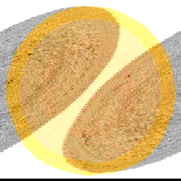 Walton & Co Ochre Fiesta Circular Jute Placemat