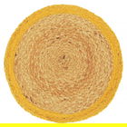 Walton & Co Ochre Fiesta Circular Jute Placemat