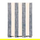Walton & Co Flint Blue Wide Stripe Tablecloth 150x300cm