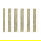 Walton & Co Olive Wide Stripe Set of 2 Placemats