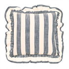 Walton & Co Flint Blue Wide Stripe Poly Filled Cushion