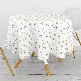 Le Chateau Holly 180cm Circular Tablecloth