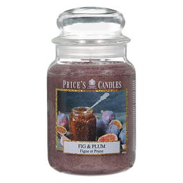 Prices Fragrance Collection Fig & Plum Large Jar Candle
