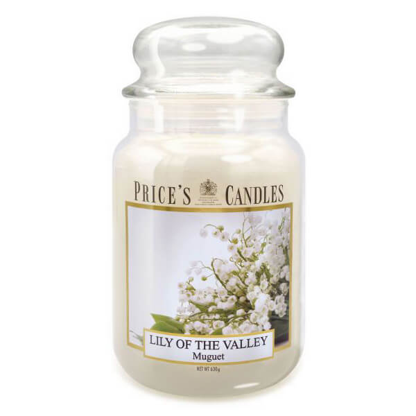 Prices Fragrance Collection Lily of the Valley Large Jar Candle