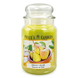 Prices Fragrance Collection Sweet Pear Large Jar Candle