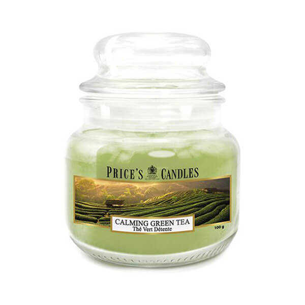 Prices Fragrance Collection Calming Green Tea Small Jar Candle