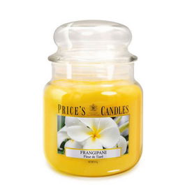 Prices Fragrance Collection Frangipani Medium Jar Candle