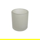 Prices Ribbed Frosted Glass Tealight Holder