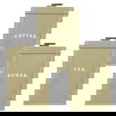 Artisan Street Moss Tea, Coffee & Sugar Storage Canisters