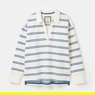Joules Navy Creme Stripe Bayside Sweatshirt