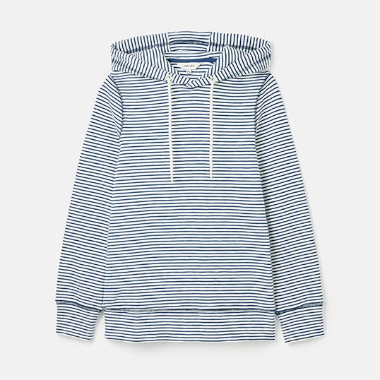 Joules Creme Navy Stripe Marlston Sweatshirt