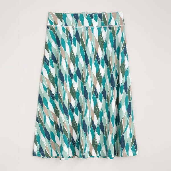 Seasalt Jessica Grace Skirt Water Leaves Bird Egg