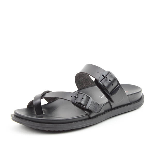 Heavenly Feet Black Flamenco Sandals