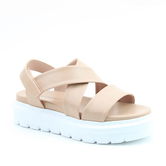 Heavenly Feet Nude Fallon Sandals