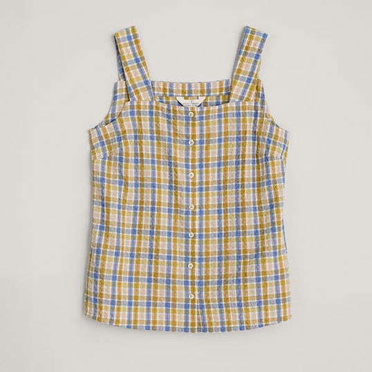 Seasalt Martlet Vest Penny Bun Pear