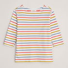 Seasalt Sailor Top Tri Breton Chalk Crab Shell