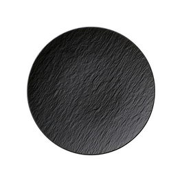 Villeroy & Boch Manufacture Rock Noire Universal Coupe Plate
