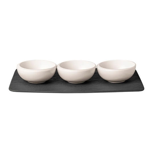 Villeroy & Boch New Moon Set of 4 Dip Bowls