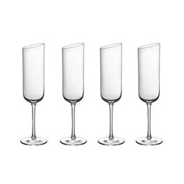 Villeroy & Boch New Moon Set of 4 Champagne Flutes