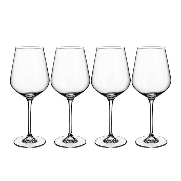 Villeroy & Boch La Divina Set of 4 Red Wine Goblets