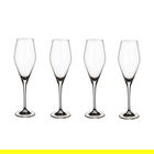 Villeroy & Boch La Divina Set of 4 Champagne Flutes
