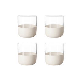 Villeroy & Boch Manufacture Rock Blanc Set of 4 Shot Glasses