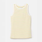 Joules Cream Yellow Stripe Harbour Vest