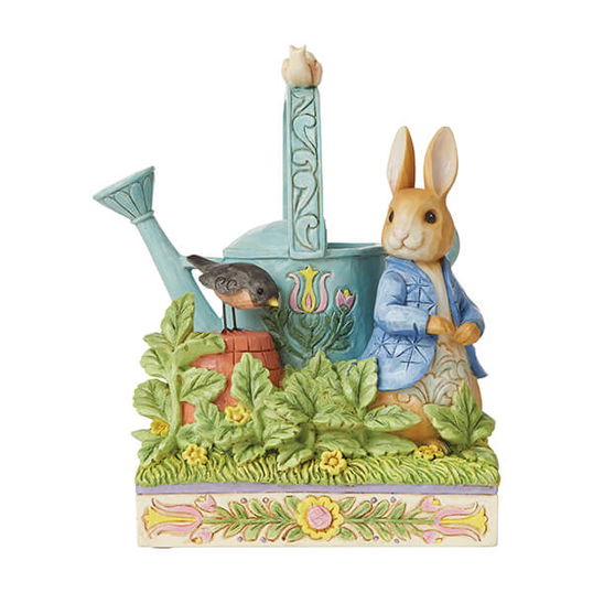 Beatrix Potter by Jim Shore Caught in Mr. McGregor’s Garden Peter Rabbit Figurine