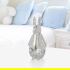Beatrix Potter Silver Plated Peter Rabbit Sculpted Money Bank