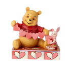 Disney Traditions by Jim Shore Handmade Valentines Winnie the Pooh and Piglet Figurine