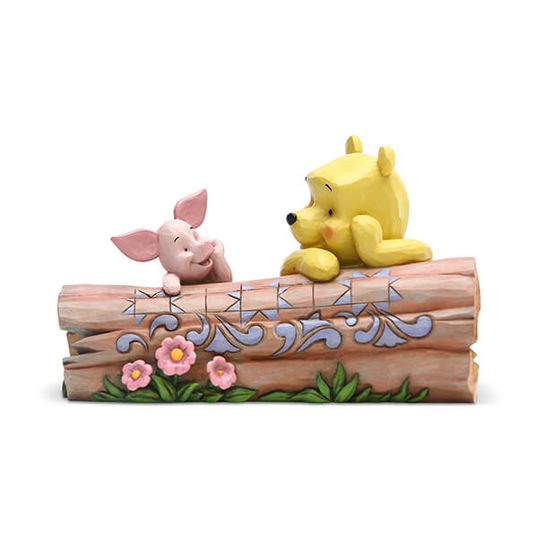 Disney Traditions by Jim Shore Truncated Conversation Pooh and Piglet Figurine