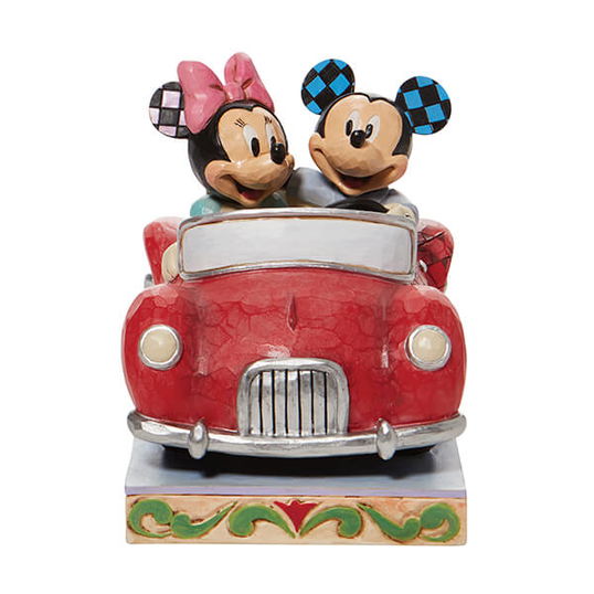 Disney Traditions by Jim Shore A Lovely Drive Mickey and Minnie Mouse Figurine