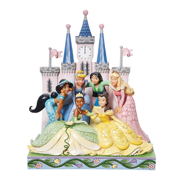 Disney Traditions by Jim Shore Beautiful and Brave Princess Castle Figurine