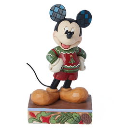 Disney Traditions by Jim Shore All Decked Out Mickey Mouse Figurine