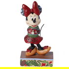 Disney Traditions by Jim Shore Holiday Ready Minnie Mouse Figurine
